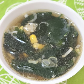 中華わかめスープ